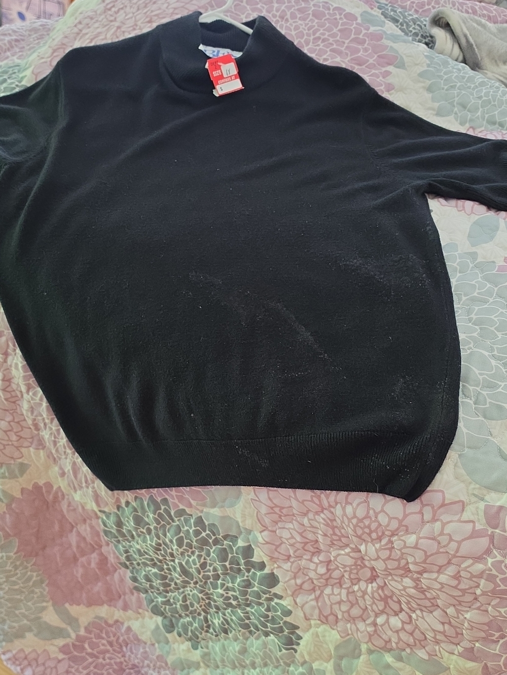 Classic Black Mock Neck Sweater - Timeless Everyday Layer